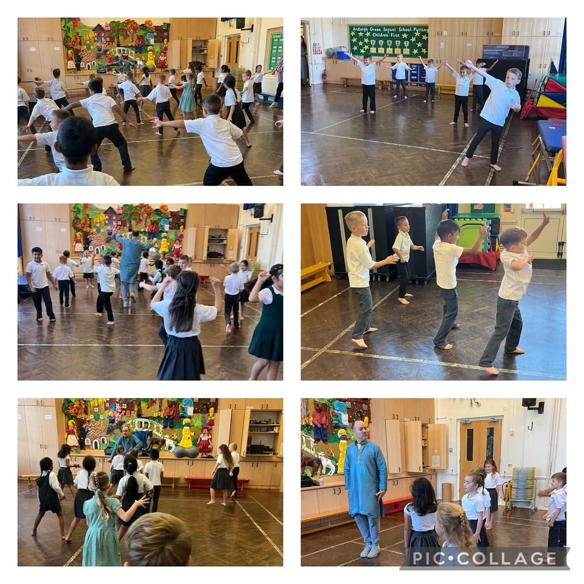 AGInfschool's tweet photo. Penguins really enjoyed their Diwali themed dance workshop 🪔 Thank you Darren @DanceDaysLondon #agipe #agipenguins #agiyear2 https://t.co/3evIzEbWIQ