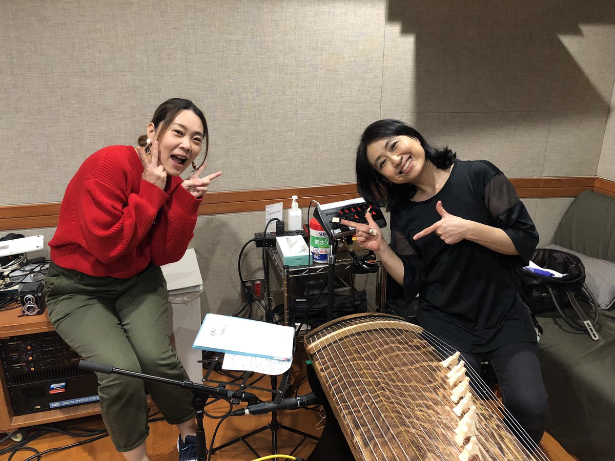 michiyoyagi's tweet photo. 秘密レコーディング終了！
楽しかったです。
#マジコン  #hyperkoto ＃koto #箏　#箏曲 https://t.co/mEN0dFJAVP
