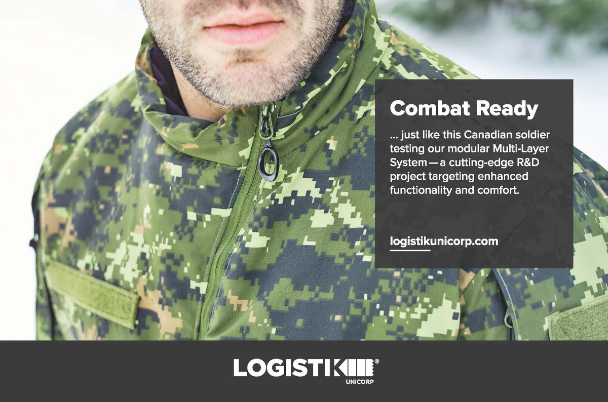 CDRmagazine's tweet photo. @AnitaAnandMP, announced that Quebec-based @LogistikUnicorp, has been awarded a contract to provide operational clothing and footwear to the @CanadianForces. This contract is valued at up to $3.7 billion over 20 years. Find out what's included, read more: https://t.co/Bp95NH6KFf https://t.co/jJtP0ZTVnB