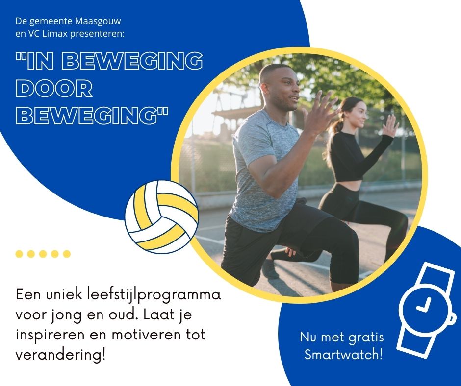 Om je te inspireren en motiveren tot een gezonde levensstijl bieden gemeente Maasgouw en Limax je een leefstijlprogramma aan. Na 12 sessies weet je alles over gezonde voeding, het belang van slaap en de positieve invloed van beweging. We starten 2 november. Doe je mee?