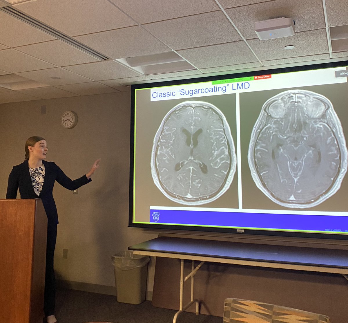 Mayo Clinic Radiation Oncology (@mayoradonc) on Twitter photo An amazing talk 🎙by our wonderful PGY-5, <a href="/CunninghamOnc/">Danielle A. Cunningham, MD</a> on brain met management. <a href="/KURadonc/">University Of Kansas Radiation Oncology</a> is so lucky to have her! An amazing talk 🎙by our wonderful PGY-5, <a href="/CunninghamOnc/">Danielle A. Cunningham, MD</a> on brain met management. <a href="/KURadonc/">University Of Kansas Radiation Oncology</a> is so lucky to have her!