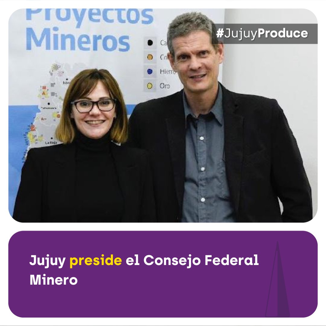 ProduccionJujuy's tweet photo. Jujuy preside el Consejo Federal Minero💪🏻

🌐Leer más: https://t.co/RnsOlYB1Mn
.
.
.
.
.
#Jujuy #JujuyEnergíaViva #Minería https://t.co/uyClH5iJdG