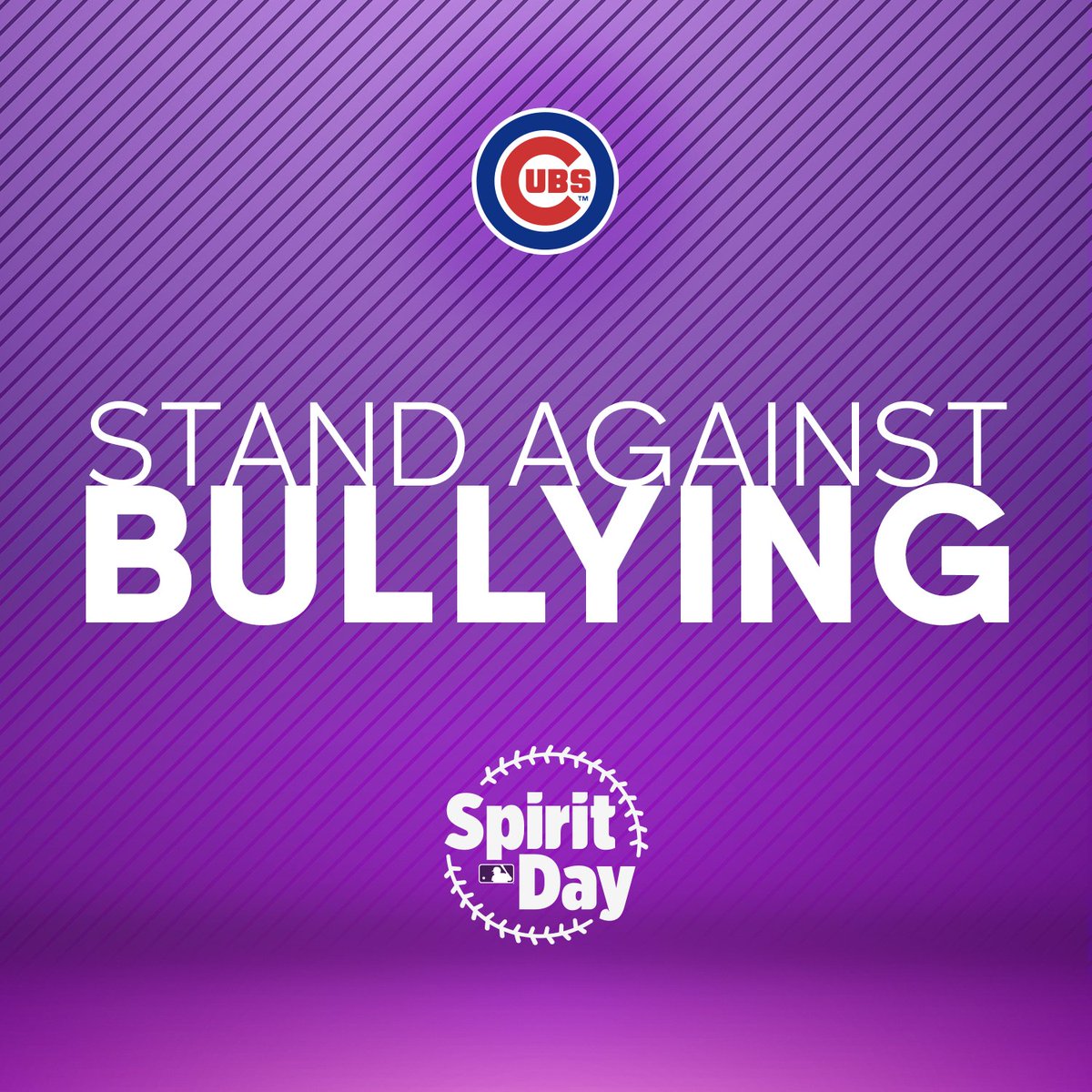 Today and every day, we are proud to support our LGBTQ community. 💜 Join us this #SpiritDay by donating to organizations like @glaad, volunteering with the @TrevorProject or @CenteronHalsted and taking the pledge to stand against bullying: glaad.org/spiritday