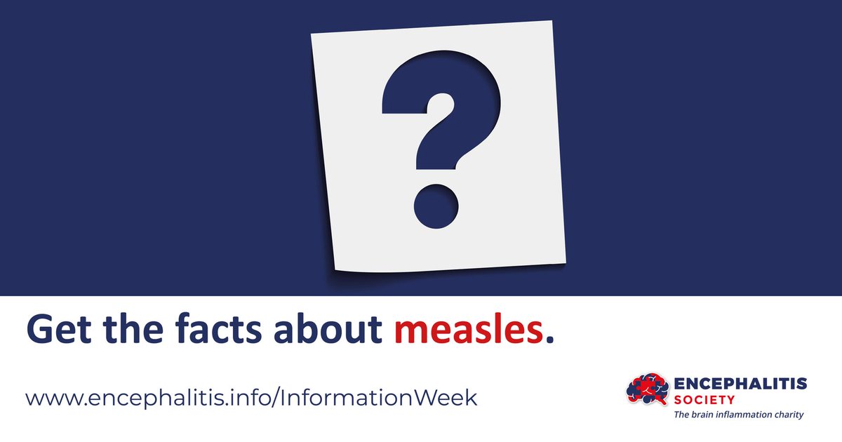 encephalitis's tweet photo. For #EncephalitisInfoWeek we are asking parents and guardians to get the facts about measles and how to protect their families against it.
We have put together some FAQs which may answer any questions you have about #measles and #encephalitis.
Read now https://t.co/4OjfaPFqLB https://t.co/IMyrcWb8xZ