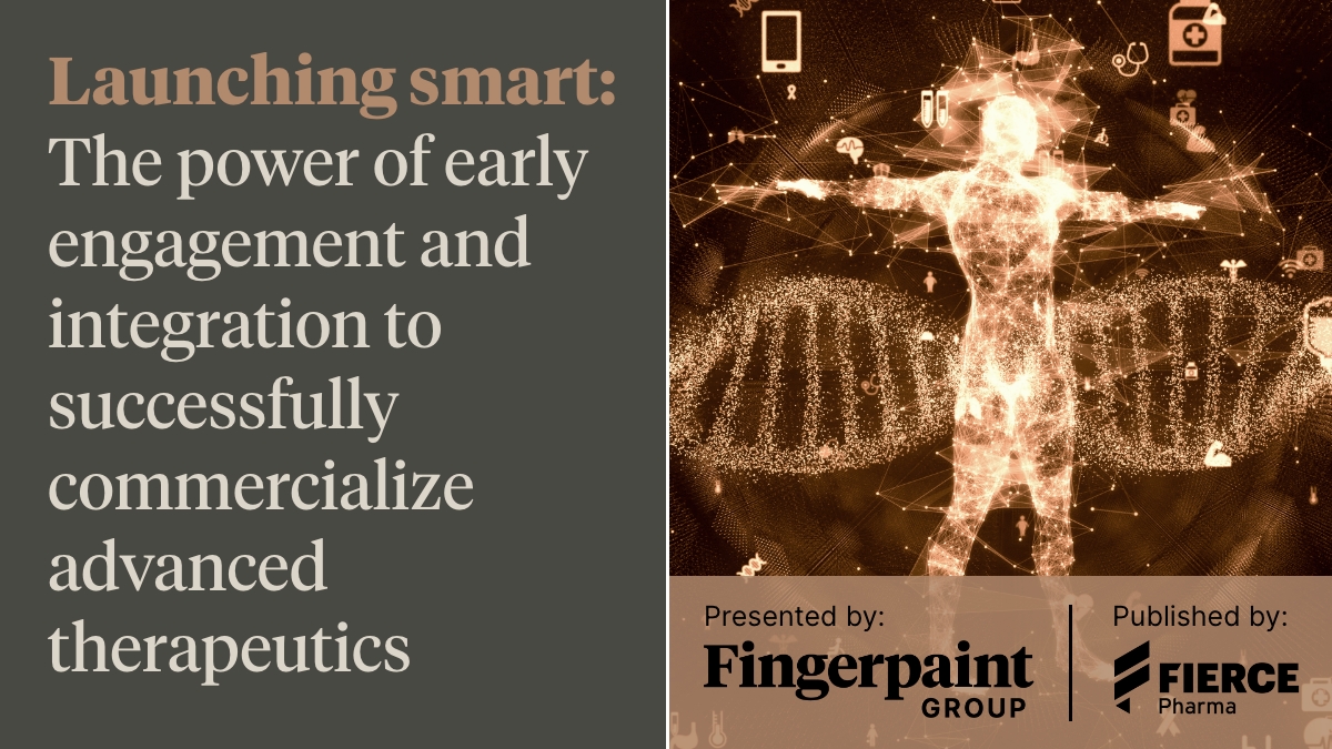 Fingerpaint Group  Fierce Pharma Announces Fingerpaint Group Whitepaper on  Launching Advanced Therapeutics