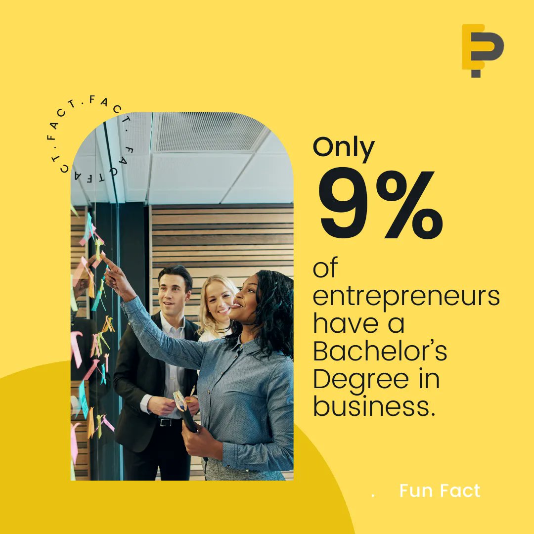 entrepreneurspp's tweet photo. #funfactoftheweek
If you want to start a business but having no idea on how to succeed, let us help you on your entrepreneurship journey! It's time to get known and take the industry by storm!
#funfact #facts #funfacts #didyouknow #fact #knowledge #factoftheday #funfactfriday https://t.co/k4CNWbCxI2