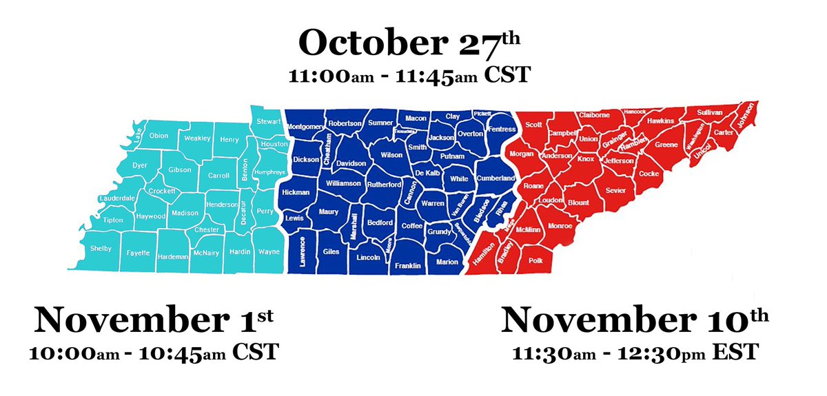 Tennessee TSC invites you to our Community of Practice Events this fall where you can learn more about the scope of trainings and technical assistance we offer to school districts across the state!

Learn more details here:
tennesseetsc.org/community-of-p…