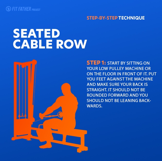 fitfather_proj's tweet photo. The seated cable row is a pulling exercise that generally works the back muscles, particularly the latissimus dorsi. The rhomboid muscles between your shoulder blades also get a workout with this move.
#fitfatherproject #fitfatherprogram #seatedcablerow #backtraining https://t.co/crKWDMydto