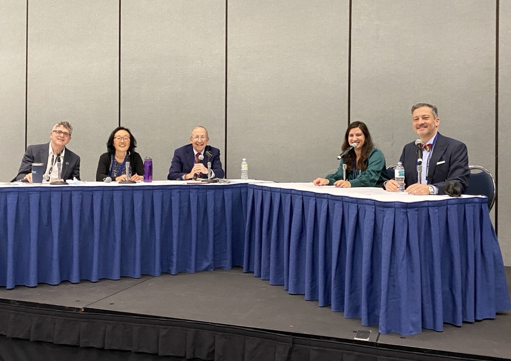 Pediatrics On Call Podcast (@pedsoncall) on Twitter photo .@AlexRKemper , <a href="/lewis_first/">Lewis First</a> , and <a href="/RachelMoonMD/">Rachel Moon</a> joined hosts @davhill & @JPBelinkieMD for a live recording in front of a studio audience at <a href="/AAPexperience/">AAP National Conference & Exhibition</a> in Anaheim, Calif! Listen now: ow.ly/VNiL50LgBpb .@AlexRKemper , <a href="/lewis_first/">Lewis First</a> , and <a href="/RachelMoonMD/">Rachel Moon</a> joined hosts @davhill & @JPBelinkieMD for a live recording in front of a studio audience at <a href="/AAPexperience/">AAP National Conference & Exhibition</a> in Anaheim, Calif! Listen now: ow.ly/VNiL50LgBpb