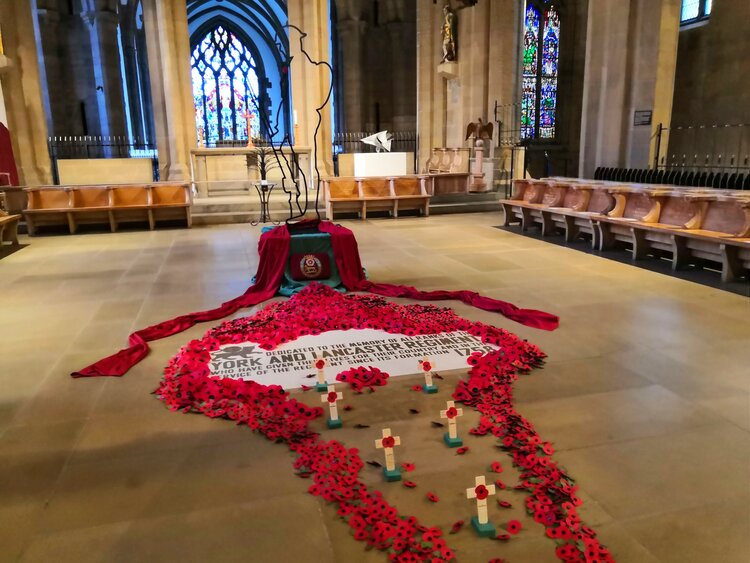 sheffcath's tweet image. Sheffield Cathedral is holding a range of services for Remembrance, All Saints and All Souls. 

Head to our website to see the special events during the period of Remembrance and find out how to get involved in our Remembrance display👇
sheffieldcathedral.org/remembrance-at…