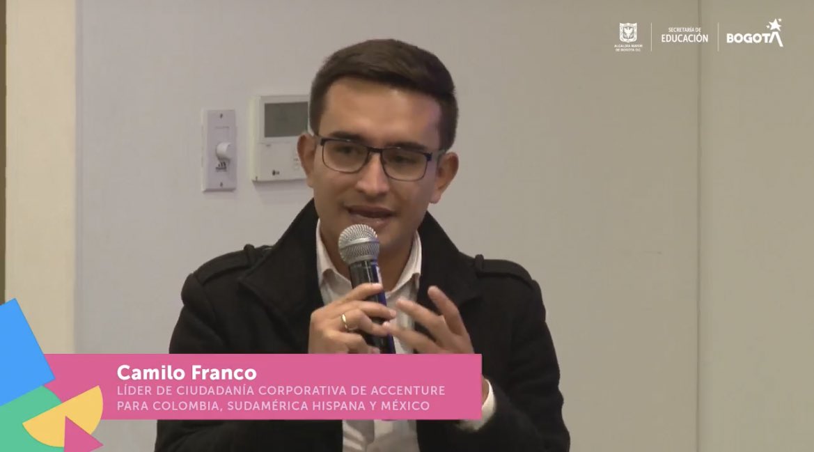 Secretaría de Educación de Bogotá (@educacionbogota) on Twitter photo “Sí invertimos y trabajamos con las nuevas generaciones estamos hablando de poder desarrollar talentos emprendedores, y podemos generar un efecto multiplicador”: Camilo Franco <a href="/Accenture_CO/">Accenture Colombia</a> #RECA
👉🏻 fb.watch/gh3FzFoMNr/ “Sí invertimos y trabajamos con las nuevas generaciones estamos hablando de poder desarrollar talentos emprendedores, y podemos generar un efecto multiplicador”: Camilo Franco <a href="/Accenture_CO/">Accenture Colombia</a> #RECA
👉🏻 fb.watch/gh3FzFoMNr/