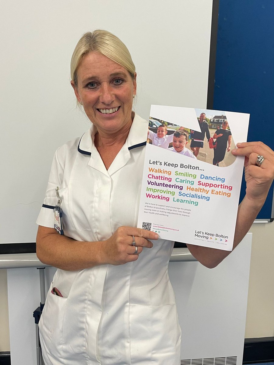 Vicky Scowcroft (@vickyactive) on Twitter photo Always great to meet with Kate Green, Senior Cardiac Rehab Specialist Physio at <a href="/boltonnhsft/">Bolton NHS Foundation Trust</a>. Now armed with leaflets and posters, she can't wait to direct patients to the Let's Keep Bolton Moving website to help increase patients physical activity levels post rehab ❤️. #LKBM Always great to meet with Kate Green, Senior Cardiac Rehab Specialist Physio at <a href="/boltonnhsft/">Bolton NHS Foundation Trust</a>. Now armed with leaflets and posters, she can't wait to direct patients to the Let's Keep Bolton Moving website to help increase patients physical activity levels post rehab ❤️. #LKBM