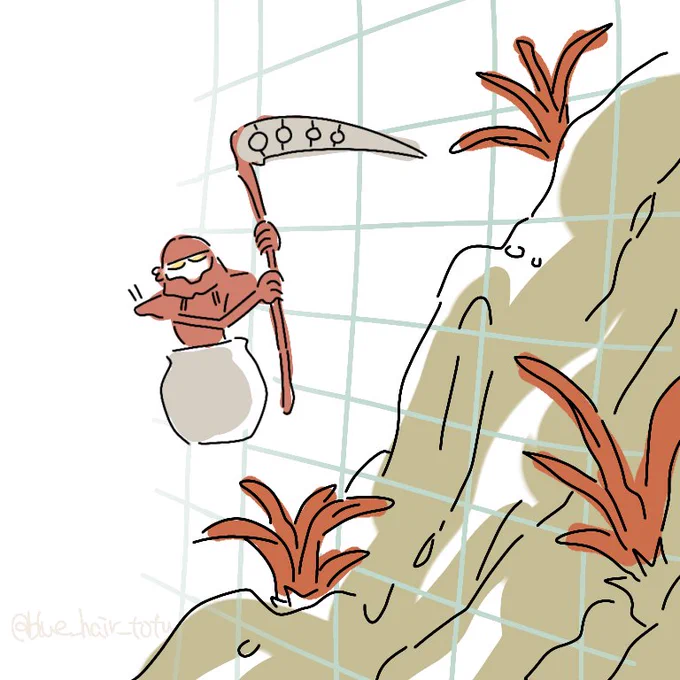 新しいマップに意地でも入ろうとするレヴナントの様子を描いた絵 