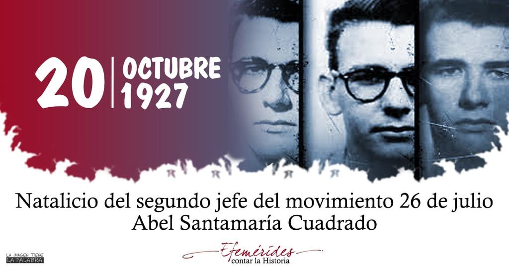 👉Nuestro Fidel se refirió a él como...'el más generoso, querido e intrépido  de nuestros jovenes, cuya gloriosa resistencia lo inmortaliza ante la Historia de Cuba.
#CubaViveEnSuHistoria 
@ChavezYanetsy 
@KatrinaDeCuba 
@AmaliaR622 
@Aittana20 
@1Mambi 
@Leyzert1 
@_TereFelipe_