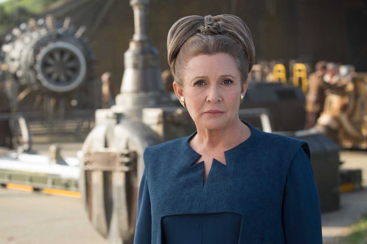 starwars's tweet image. Today we remember the legendary Carrie Fisher on her birthday.