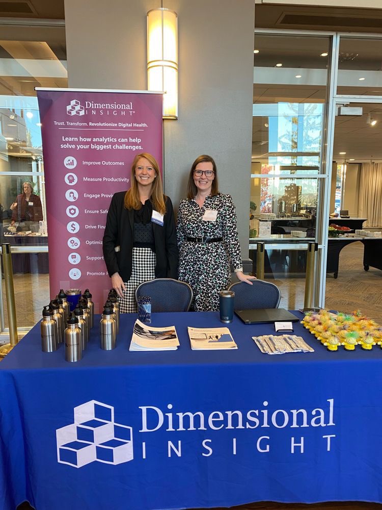 Happy to be at the @NewEnglandHIMSS #HIE Conference on behalf of <a href="/DI_tweet/">Dimensional Insight</a> at College of the Holy Cross today! Great educational event on #digitalhealth transformation.

📸: @pat_rioux