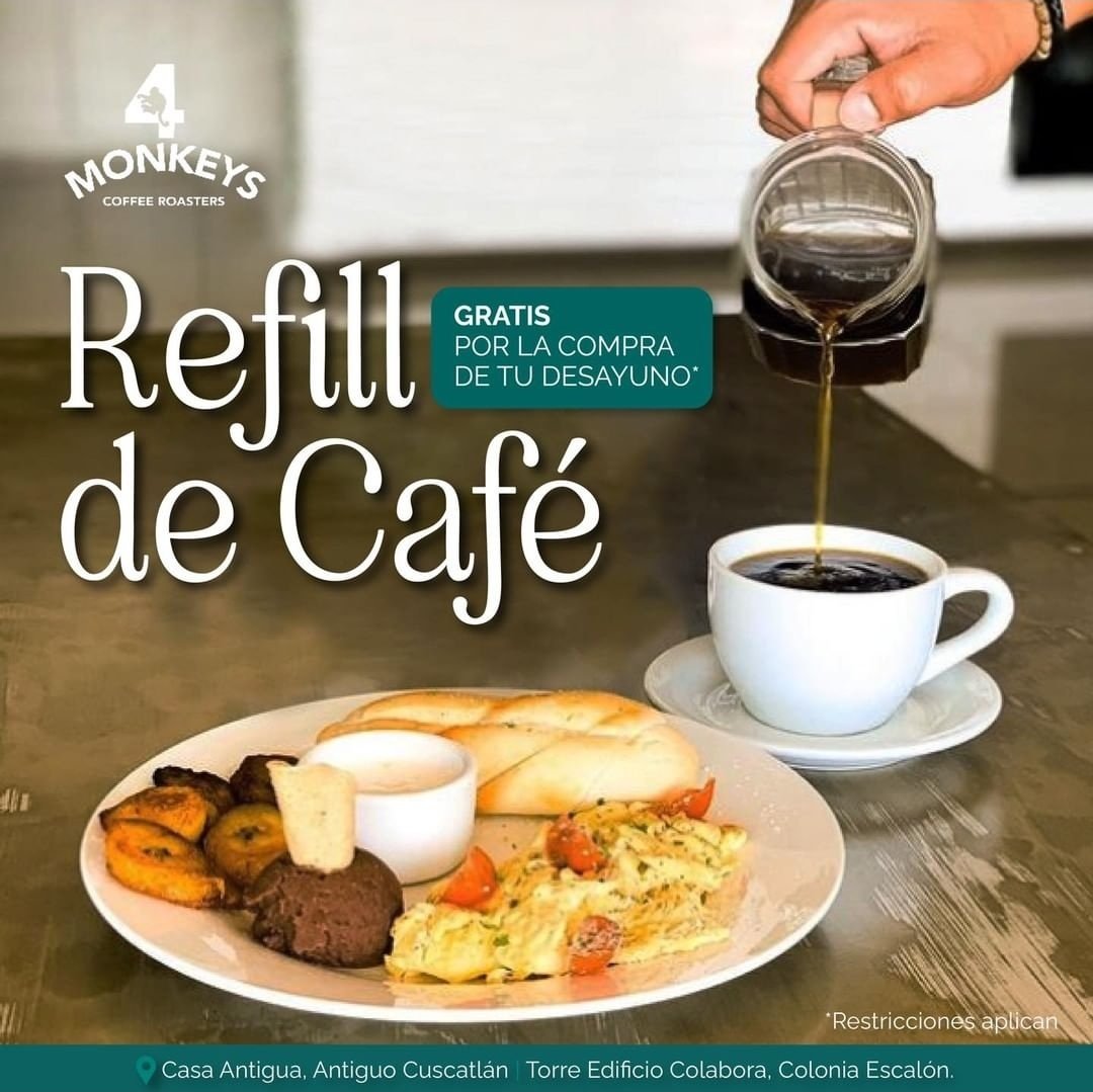 4Monkeyscoffee's tweet photo. ¡Estamos listos para atenderte!😀
Visita nuestras dos sucursales y prueba el mejor café de especialidad en El Salvador🐒☕
☑️ Antiguo Cuscatlan,casa antigua por el cementerio municipal.
☑️ Edificio Colabora colonia Escalón, arriba del redondel Masferrer.
#cafe #4Monkeys https://t.co/c16eicgjQD