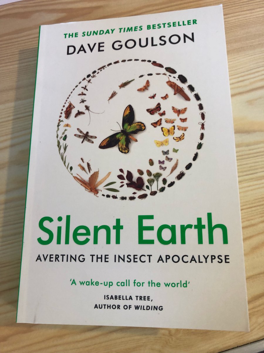 'We'd do anything for our grandchildren, apart from leaving them a decent planet. We can do better and we must try.' @DaveGoulson Insects have survived every mass extinction event, until now. Given the chance, they will regenerate. This book tells us how.