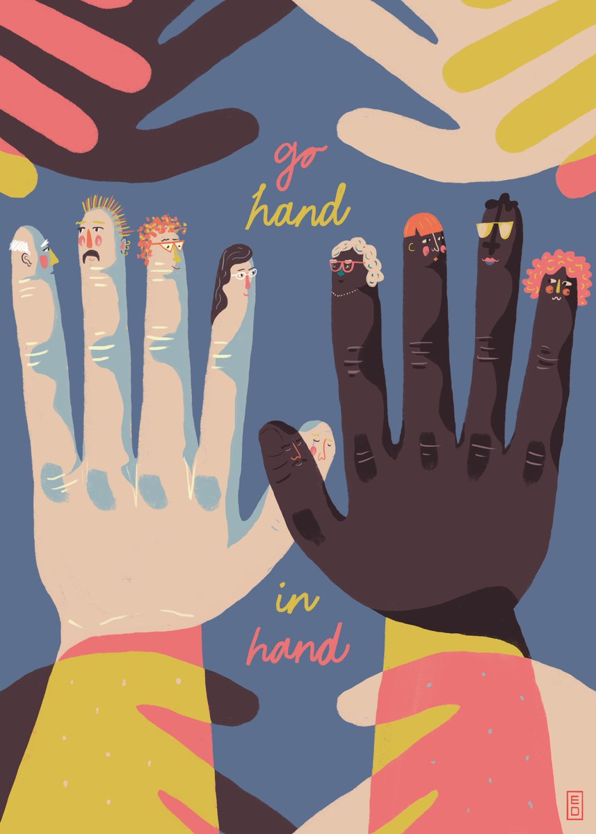 fine_acts's tweet photo. "We all need each other and we all have each other."
Words of @profjohnapowell, director of the @oandbinstitute at @UCBerkeley. Together with OBI and their @dandbforum we set on a quest to create an open-license collection of illustrations to show what it means to belong❣️ https://t.co/uRQL7sXu2Y