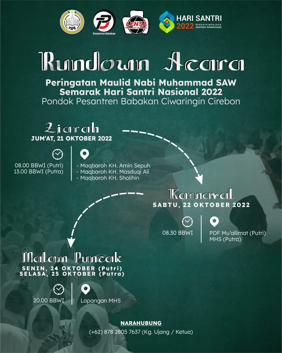 Rangkaian <a href="/santribabakan/">Pesantren Babakan</a> menyambut #HSN2022