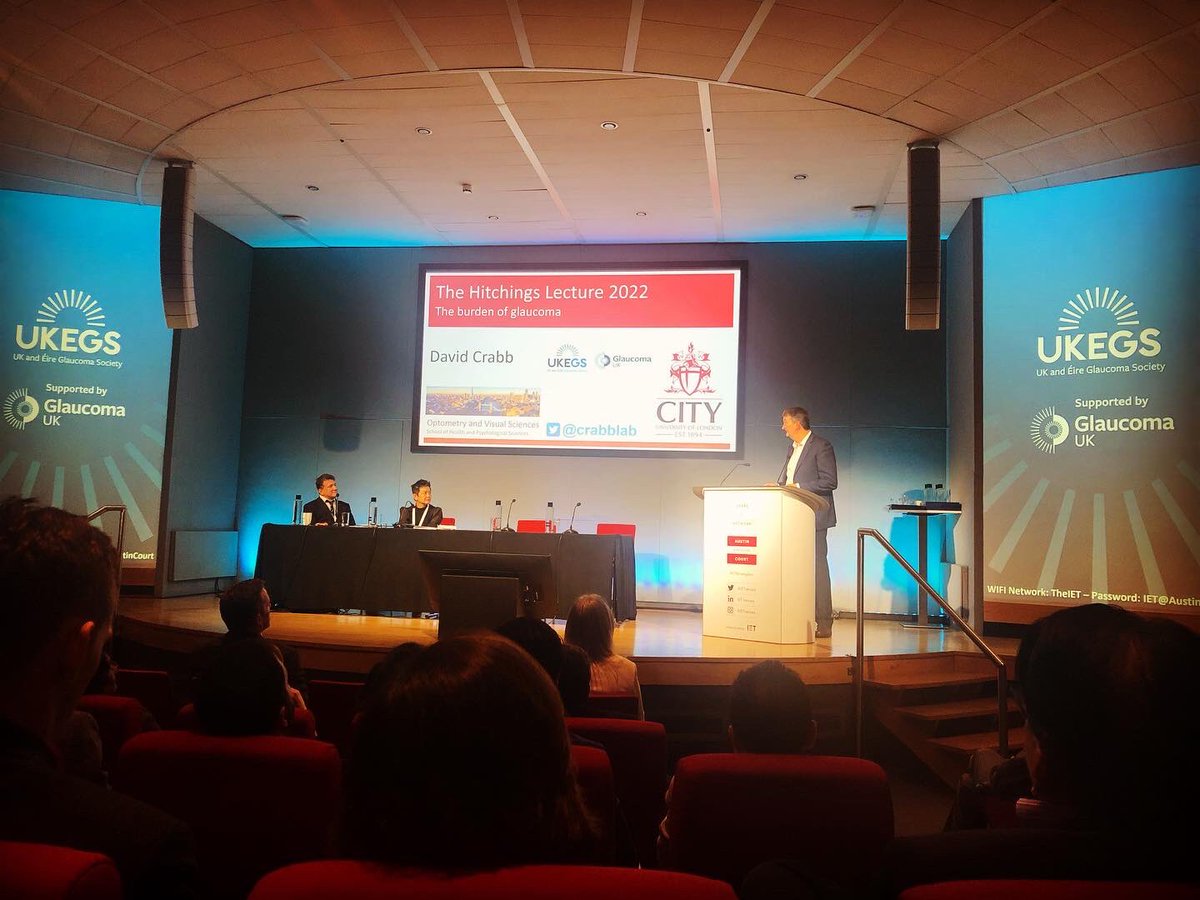 sancylow's tweet photo. Highlight of UK&amp;Eire glaucoma conference this year was Prof David Crabb’s Hitchings Medal lecture, cherry on top was winning the best poster for work I’ve supervised as senior author - well done @eye_dr_lauren Dr Lauren Van Lancker!! #UKEGS #Glaucoma #PreserFlo ##Trab #bestposter https://t.co/su5BvSEM7S