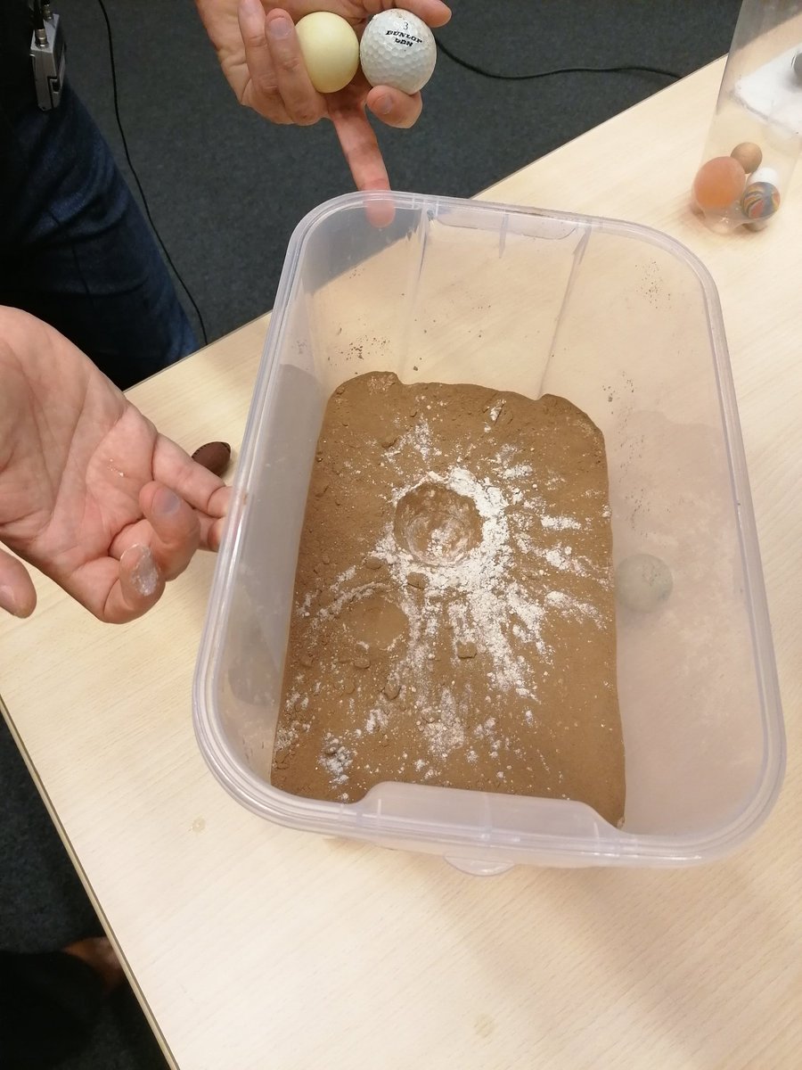 esa_cesar_es's tweet photo. 💥Day 4 Creating craters with teachers worldwide and @JA_Vaquerizo #ESA_GTTP2022 
@esa_cesar_es @esa_es @esa @galileoteachers @nuclio_pt @IAC_Astrofisica @faulkestel @SchoolsObs @intaespana @Isdefe_ @LaSciL_project #DiSTARS #ESA #ErasmusPlus https://t.co/7mLEtJjpSh