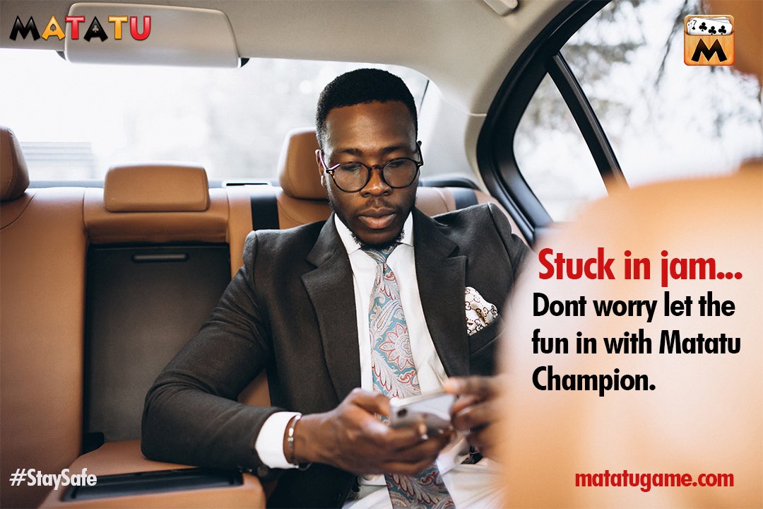 <a href="/KagutaMuseveni/">Yoweri K Museveni</a> Incase you get stuck in traffic Mr President!

Download Matatu or Draft and play!

Please find the games on the link below matatugame.com/matatu.apk