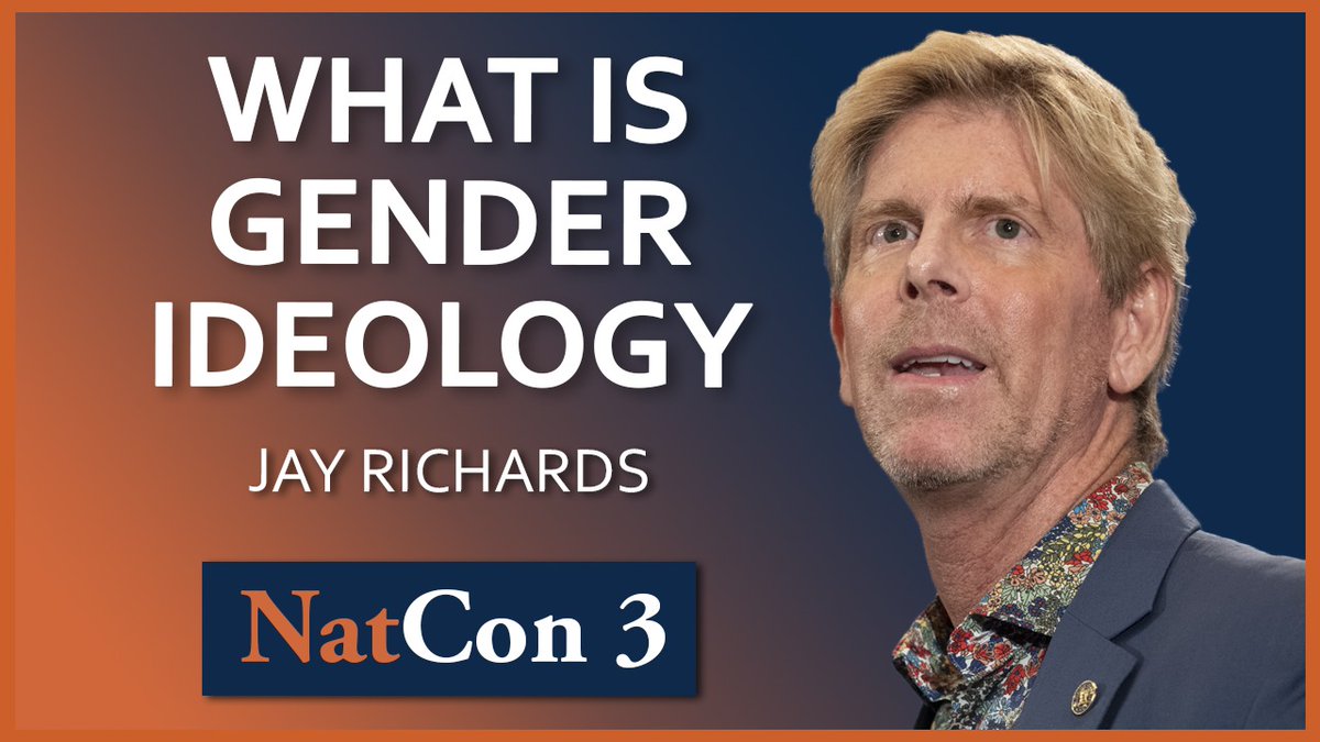 Watch @DrJayRichards full address on “What is Gender Ideology” delivered at NatCon 3 Miami as part of the “Trans America” panel. Available here: youtu.be/FoQVybZXXyw