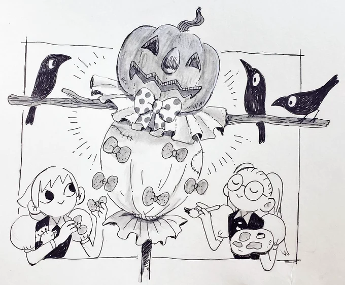Day20
「自信作」

 #inktober2022 