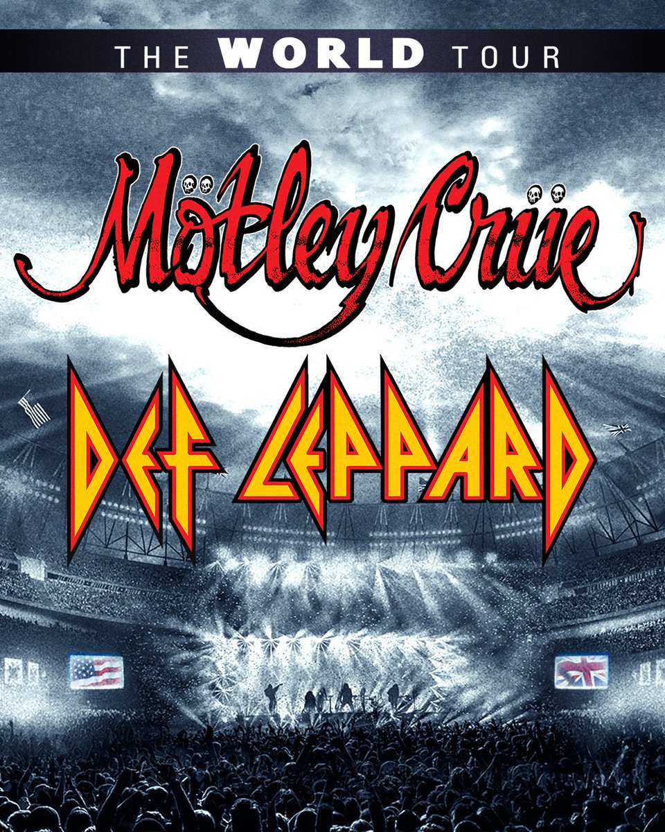 livenationlatam's tweet photo. ¡Las leyendas del rock mas emblemáticas y célebres, Def Leppard y Mötley Crüe, se unen para llevar #TheWorldTour a Latinoamérica! 🤘🎸

Para más información sobre todas las fechas, visita https://t.co/DbYEyB0yl8 https://t.co/ilGfd0qF8o