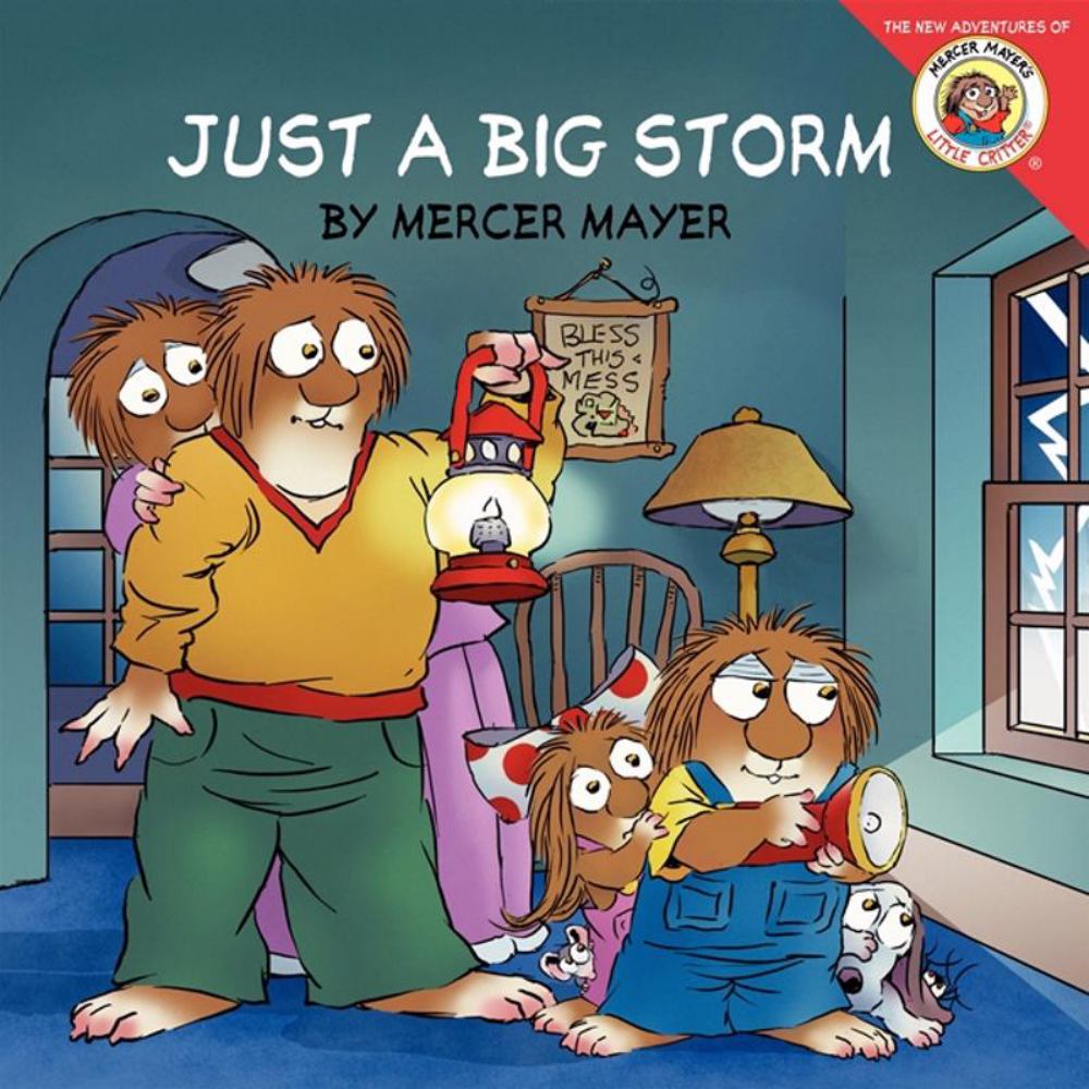UPK - Cycle 4 (9/30-10/7). Read Just a Big Storm by Mercer Mayer. Played a letter hunt game in the Everybody (picture book) section. We're getting good at picking out books! FYI our books stay in the classroom. Next year when they are big kindergarteners they can take them home.