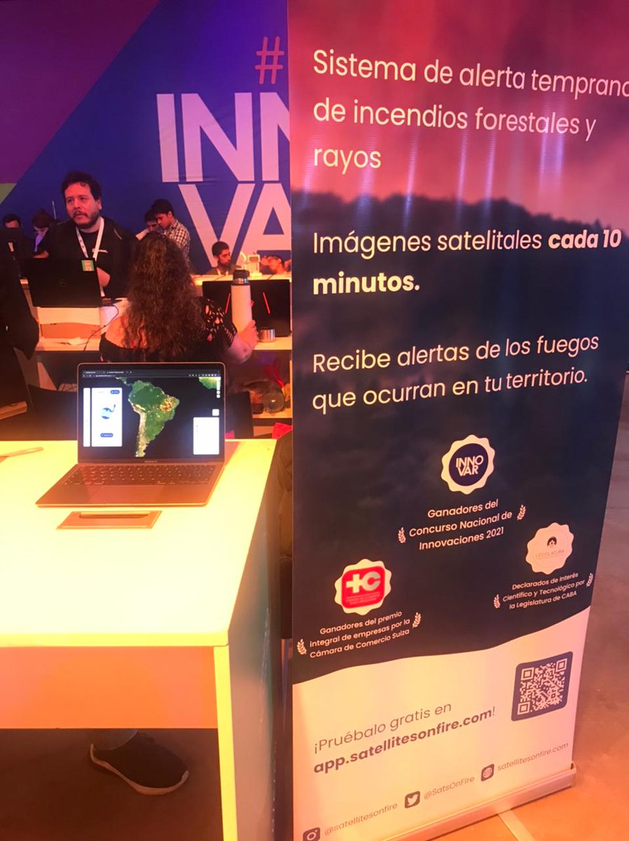 Hoy, mañana (de 10 a 18 horas) y el sábado (de 14 a 21 horas) estaremos exponiendo nuestra app en el Predio Ferial de <a href="/TecnopolisArg/">Tecnópolis Argentina</a> como proyecto destacado por <a href="/INNOVAR/">INNOVAR</a>. ¡Los esperamos!