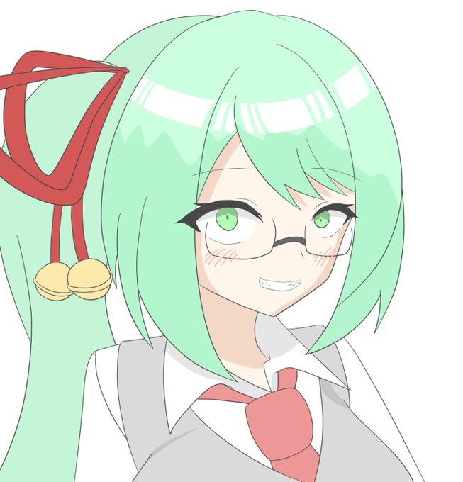 #すずあーと三白眼ギザ歯ボスがはやっていたみたいなので… 