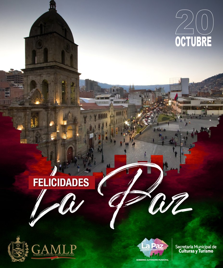 Hoy se celebran 474 años desde que el capitán Alonzo de Mendoza suscribió el acta de fundación de “Nuestra Señora de La Paz”, en el templo de la localidad de Laja.
#SecretaríaMunicipalDeCulturasYTurismo