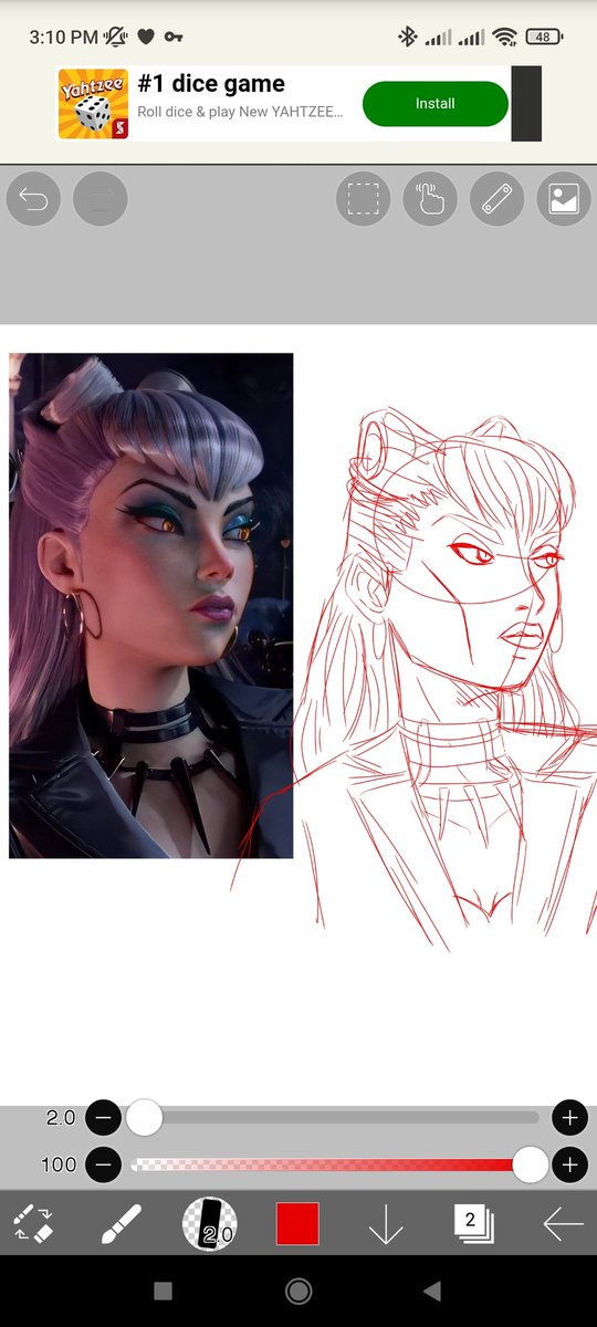 onipluto's tweet image. Man why the fuck does she look so flawless and why does my study of her look so bad rn 😭 #wip #fanart