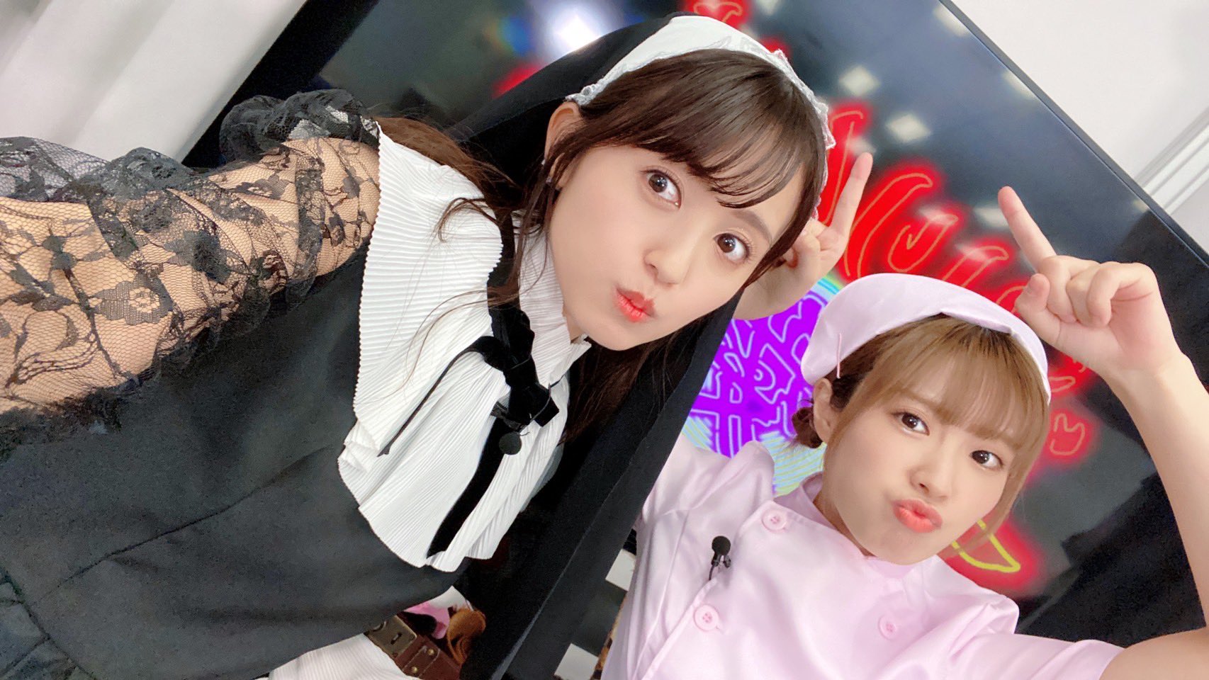 降幡 愛 二人で撮ったぞーい 逢田梨香子さんが暴走してます ﾎﾞｿｯ ふりりんは文化 T Co Olwwwge00o Twitter