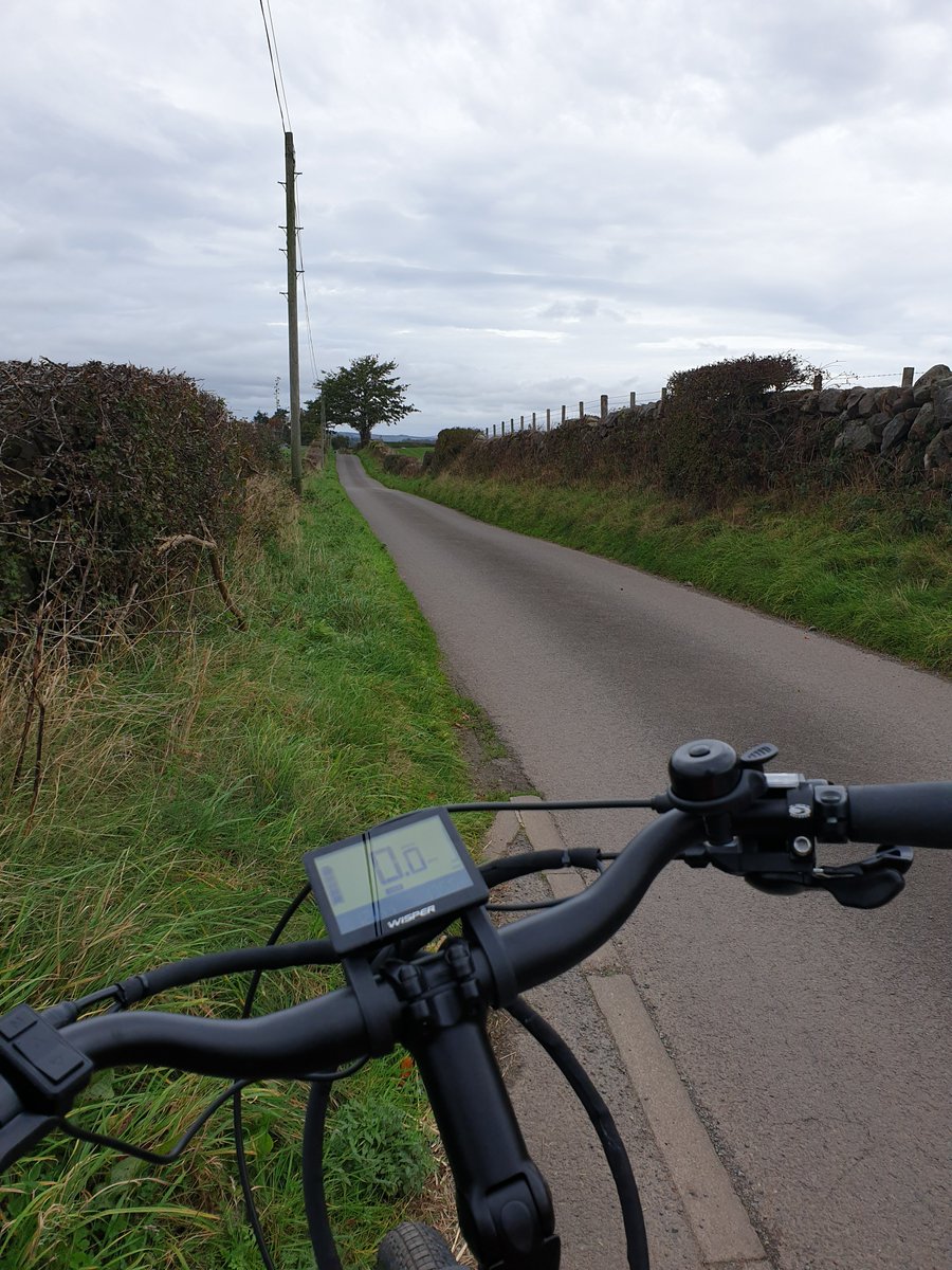 N76InMotion's tweet photo. I had the chance to test out an e-bike from @KPTDevTrust yesterday, as part of my visit to Closeburn. I'd been warned of one or two hills, but the e-bike handled them well and I felt quite smug going up one of the steeper inclines in "turbo" mode. 1/2

@CES_Tweet https://t.co/n7quT5pHAK