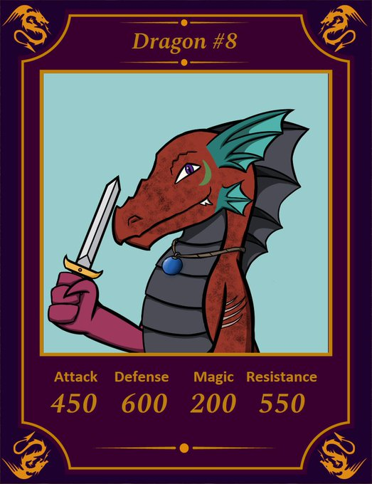 BytesDonald's tweet image. Whether to use as a collectible, as a game card, or as art. Enjoy the Kingdom of Colored Dragons Pre-mint for 0.5 MATIC Sale for 0,005 ETH ( 10 MATIC ) MINT: nftgallerybr.online/collections/dr…
 opensea 
opensea.io/collection/kin… #NFTCommunity #NFTdrop #NFTs #NFTartist #AzukiZen