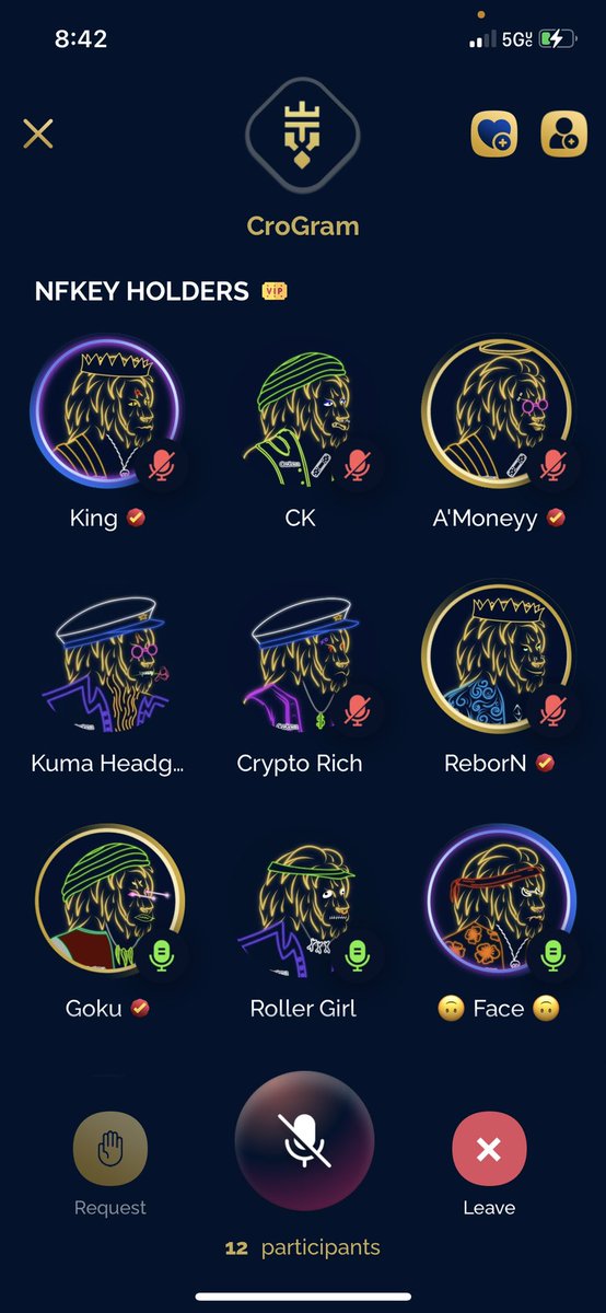 PapiShampoo0789's tweet photo. ๐จ MUST READ ๐จ
THE FIRST EVER SOCIAL PLATFORM ๐ฑBUILT FOR CRYPTO/NFT INVESTORS IS LIVE NOW!!!!!!
Get VIP access by getting one of the NFKeyz. Get all the benefits that comes with it. Donโt miss out ! @CroGramapp
Go download CroGram on App Store
#crypto #nft #crogram #nfkeyz https://t.co/dIjyYsqK2V