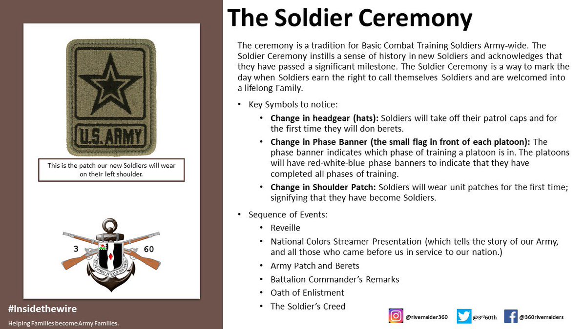 3rd60th's tweet image. River Raider⚓️

Today's ITW involves the imporatant events that take place during the Soldier Ceremony and a breif history lesson of the River Raider Battalion!

#RowHard #NoGroundtoGive #VictoryStartsHere #Insidethewire #ITWFortJackson