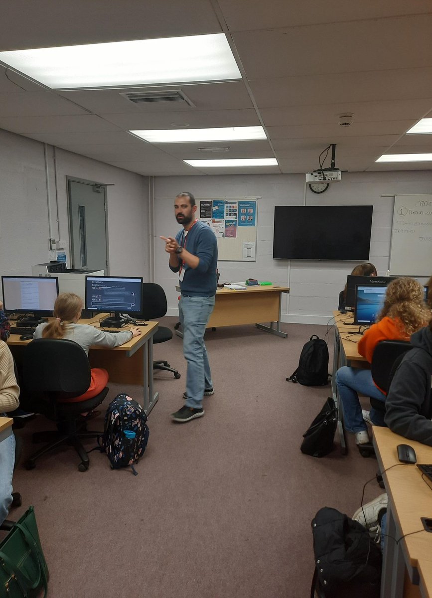 RHC Maths & English (@rhc_mathseng) on Twitter photo We had such a brilliant session this week with <a href="/tiagosousagarci/">Tiago Sousa Garcia</a> working on the Creativity Engine project from <a href="/ncl_rse/">Newcastle University Research Software Engineering</a> <a href="/UniofNewcastle/">Newcastle University</a>. Our students were thrilled that their ideas and feedback would be used to enhance the project.
<a href="/nuhri_ncl/">NUHRI</a> <a href="/7Stories/">Seven Stories</a> <a href="/draperel/">Elizabeth Draper Also @draperel.bsky.social💛📚📕</a> We had such a brilliant session this week with <a href="/tiagosousagarci/">Tiago Sousa Garcia</a> working on the Creativity Engine project from <a href="/ncl_rse/">Newcastle University Research Software Engineering</a> <a href="/UniofNewcastle/">Newcastle University</a>. Our students were thrilled that their ideas and feedback would be used to enhance the project.
<a href="/nuhri_ncl/">NUHRI</a> <a href="/7Stories/">Seven Stories</a> <a href="/draperel/">Elizabeth Draper Also @draperel.bsky.social💛📚📕</a>