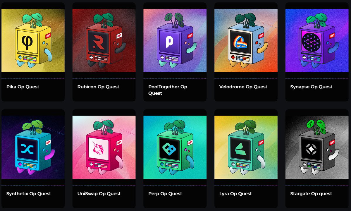 0xSeba's tweet image. Finally got to do some of the @Galxe @optimismFND quests, 10 so far. Lets see is this is involved in some kind of airdrop. We know that there is other $OP airdrop incoming, and maybe some of the protocols themselves will reward this NFTs holders👀.