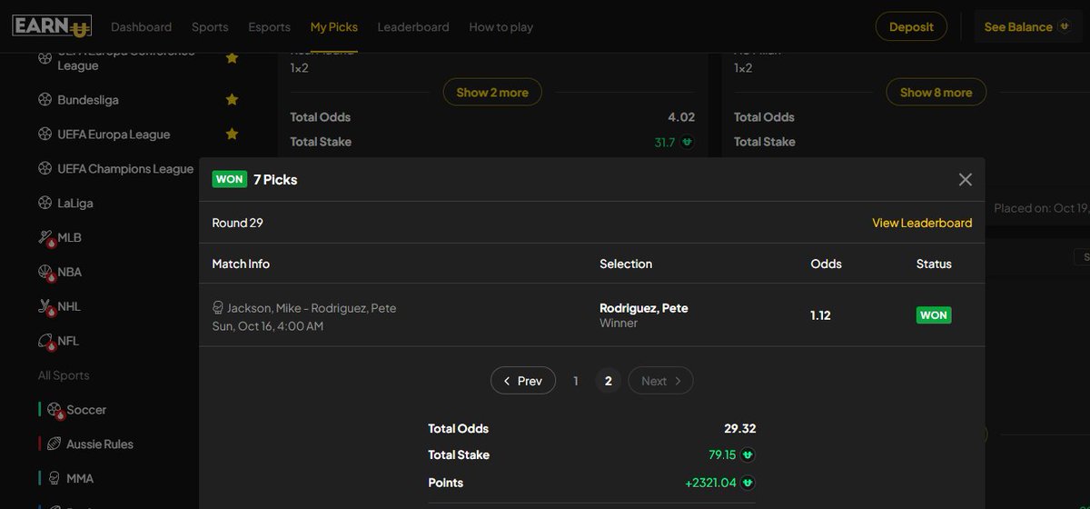 cryptoboss_hk's tweet photo. What a run on #EarnU (7/7) ! ⚽️🚀🔥 

$BETU #playtoearn #UFC #MalkounJacob #RodriguezPete #Soccer #SerieA #Napoli #LaLiga #RealBetis #EPL #Tottenham #Arsenal #Liverpool #pornpick #pickporn #pornprediction https://t.co/JOvqRktJP9