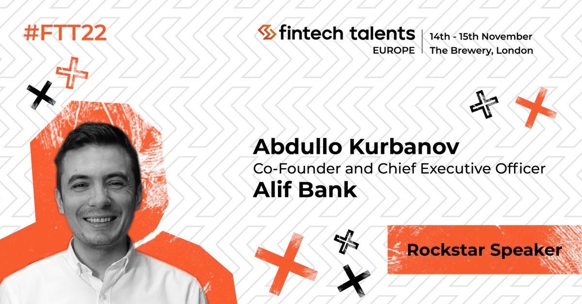 Fintech Talents (@fintechtalents) on Twitter photo With 400+ speakers confirmed for #FTT22, we are excited to share part of our stellar line-up:
<a href="/adrianpsargent/">Adrian Sargent</a>, <a href="/CastleComBank/">Castle Community Bank</a>
Claire Askham, <a href="/Bucks_BS/">Buckinghamshire Building Society</a>
Colin Field, <a href="/SaffronBS/">SaffronBS</a>
<a href="/KurbanovAbdullo/">Abdullo Kurbanov</a>, <a href="/AlifBank/">Alif Bank</a>
Book your pass: bit.ly/3sdhFYI With 400+ speakers confirmed for #FTT22, we are excited to share part of our stellar line-up:
<a href="/adrianpsargent/">Adrian Sargent</a>, <a href="/CastleComBank/">Castle Community Bank</a>
Claire Askham, <a href="/Bucks_BS/">Buckinghamshire Building Society</a>
Colin Field, <a href="/SaffronBS/">SaffronBS</a>
<a href="/KurbanovAbdullo/">Abdullo Kurbanov</a>, <a href="/AlifBank/">Alif Bank</a>
Book your pass: bit.ly/3sdhFYI
