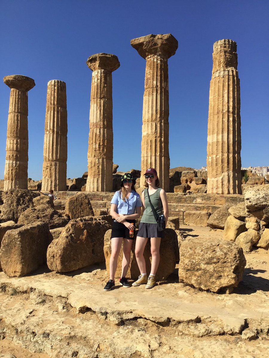 StahsClassics's tweet photo. Sicily trip day 5 - exploring the spectacular Valley of the Temples in Agrigento. @STAHS https://t.co/SVrGnQPoUT