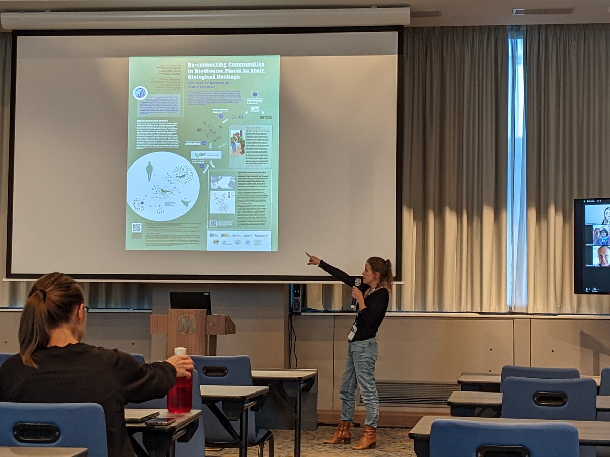 Species interaction networks, bioblitz, invasive species, all covered on <a href="/SofieMeeus/">Sofie Meeus</a> ' poster here at #TDWG2022