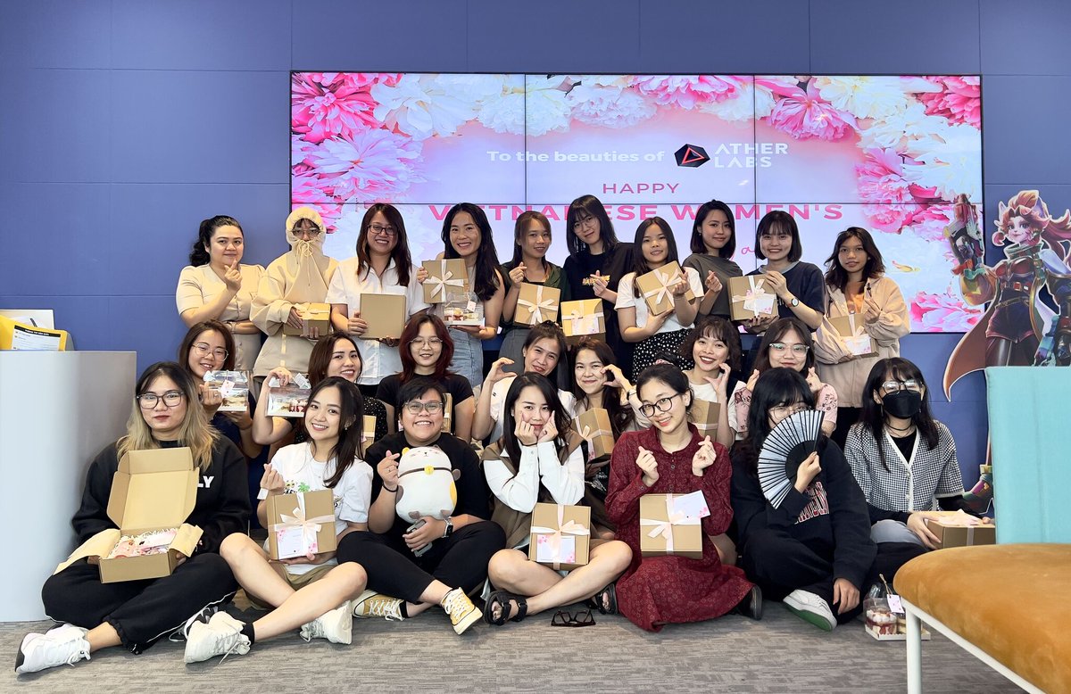 🌺 Happy Vietnamese Women's Day 🌺

Today we celebrate the beauties of Ather Labs.

May you continue to be a source of strength &amp; inspiration to all you encounter in life.

#HappyVietnameseWomensDay #lifeatAtherLabs #lifeatSipher