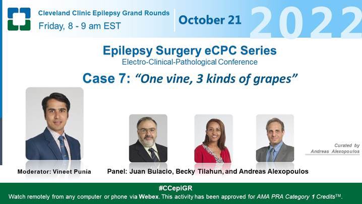 Irene Wang, PhD, FAES (@irenezhongwang) on Twitter photo Our highly popular eCPC returns with another intriguing topic 🤔. Join us!
cmrccf.webex.com/cmrccf/j.php?M… #CCepiGR #CleClinicNeuro #epilepsysurgery <a href="/AMoosaMD/">Ahsan Moosa Naduvil, MD 🧠⚡️</a> <a href="/imadmnajm/">Imad Najm</a> <a href="/LalDennis/">Dennis Lal</a> <a href="/VineetPuniaMD/">Vineet Punia</a> <a href="/balukrishnan/">Balu Krishnan</a> <a href="/DileepNairMD/">Dileep Nair</a> <a href="/Hantus/">Stephen Hantus</a> <a href="/epilepsydoc/">Demitre Serletis</a> <a href="/EliaMPestana/">Elia</a> <a href="/Lachhwani_MD/">Deepak</a> Our highly popular eCPC returns with another intriguing topic 🤔. Join us!
cmrccf.webex.com/cmrccf/j.php?M… #CCepiGR #CleClinicNeuro #epilepsysurgery <a href="/AMoosaMD/">Ahsan Moosa Naduvil, MD 🧠⚡️</a> <a href="/imadmnajm/">Imad Najm</a> <a href="/LalDennis/">Dennis Lal</a> <a href="/VineetPuniaMD/">Vineet Punia</a> <a href="/balukrishnan/">Balu Krishnan</a> <a href="/DileepNairMD/">Dileep Nair</a> <a href="/Hantus/">Stephen Hantus</a> <a href="/epilepsydoc/">Demitre Serletis</a> <a href="/EliaMPestana/">Elia</a> <a href="/Lachhwani_MD/">Deepak</a>
