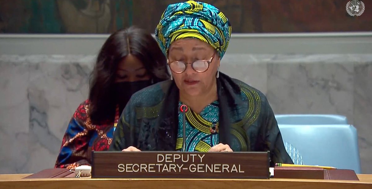 “Women Human Rights Defenders are at the vanguard of the #WPS Agenda. Our @UN Women’s Peace and Humanitarian Fund (@wphfund) has already opened a special window to support women activists who are at risk.” — @AminaJMohammed at today’s #UNSC Open Debate on #WPS. #UNSCR1325
