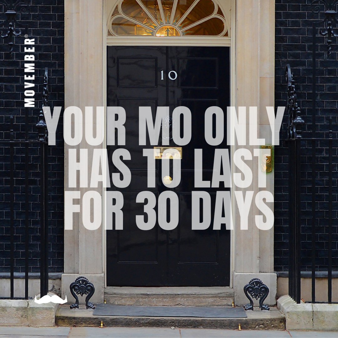 MovemberUK's tweet photo. Your Mo only has to last for 30 days. Sign up here: https://t.co/3EdGfKBRQP https://t.co/u0hHcmdxss